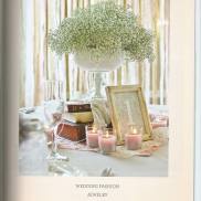 This picture of the centerpiece was captured by Moxie Imagery and published in Lansing Bride Magazine.